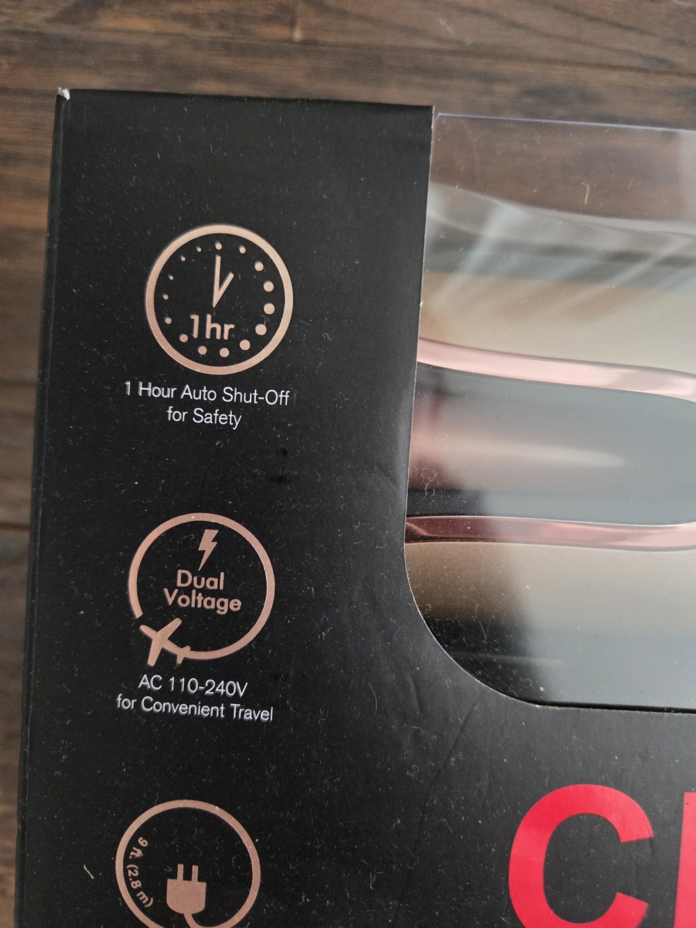 CHI Rose Gold Auto Curling Iron - Picture 4 of 5